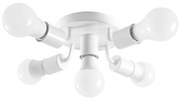 Lampa Sufitowa Reflektor Metalowa APP706-5c Biała