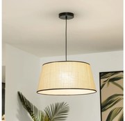 Brilagi - Lampa LED wisząca na lince CERIA 1xE27/40W/230V Ø 50 cm beżowa