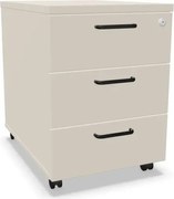 Kontenerek biurowy EASY SPACE MOB 43cm kaszmirowy mobilny NOWY STYL