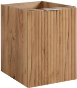 Szafka ryflowana pod umywalkę dąb craft złoty 40 cm E1-E59