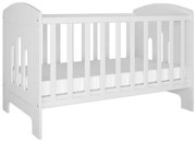 Białe łóżeczko dla niemowlaka P6-F77
