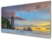 Panel Szklany Morze Góry Krajobraz