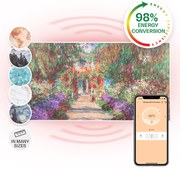 Klarstein Wonderwall Art Smart 700W 60x120cm Obraz na podczerwień Ogród
