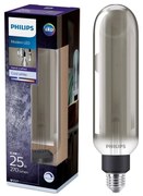 LED Żarówka ściemnialna SMOKY VINTAGE Philips T65 E27/6,5W/230V 4000K