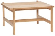 Stolik z blatem w dekorze dębu 80x80 cm Dash – Hübsch