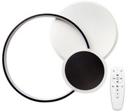 Lampa sufitowa APP1709-C plafon LED Czarny + pilot