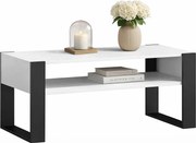 Minimalistyczna Ława Do Salonu | Biało Z1-M21