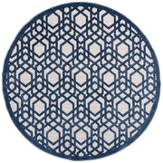 Niebieski okrągły dywan odpowiedni na zewnątrz ø 160 cm Oro – Flair Rugs
