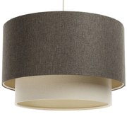 Lampa wisząca ERUTAN DOUBLE 40 szara/kremowa BPS KONCEPT