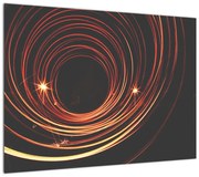 Obraz abstrakcyjnych linii (70x50 cm)