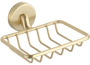 Mexen Remo mydelniczka, złota szczotkowana - 7050751-55