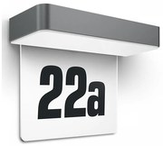 Steinel 065935 - LED solarny numer domu LED/0,07W 2000 mAh IP44 antracyt