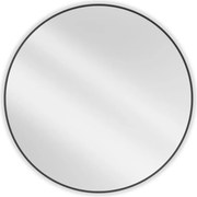 Mexen Loft lustro łazienkowe okragłe 100 cm, rama czarna - 9850-100-100-000-70