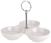 Miseczki porcelanowe do sosów, dipów i przekąsek - 3 sztuki