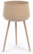 Metalowy kwietnik ø 18 cm (wysokość 32 cm) Apia – Kave Home