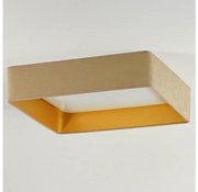 Brilagi - Lampa sufitowa LED VELVET SQUARE LED/24W/230V beżowa
