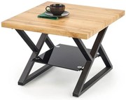 Kwadratowa ława w stylu industrialnym K3-C74