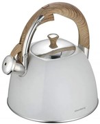 Biały nowoczesny czajnik na kuchenkę 3L L0-B07