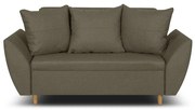 Sofa kanapa 2 os z funkcją spania ALI Brązowy