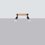 Listwa oświetleniowa ZUCA 2 czarny SOLLUX  LIGHTING