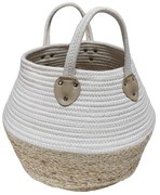 Kosz dekoracyjny OSINELLA z uchwytami