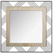 Lustro ścienne w dekoracyjnej oprawie, 45 x 45 cm