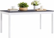 Biało-szary sosnowy stół W8-E80