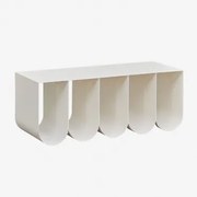 Prostokątny Stolik Kawowy 100x40 Cm Olavi Gardenia Biel - Sklum