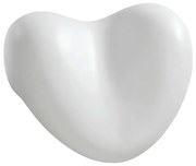 Biała poduszka do wanny Wenko Bath Pillow, 25x11 cm