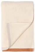 Brązowo-beżowy bawełniany ręcznik kąpielowy 70x140 cm Contrast – Södahl