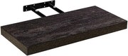 Półka ścienna Stylist Volato, 50 cm, ciemne drewno