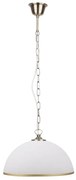 Żyrandol na łańcuchu SUGAR 1xE27/60W/230V biały/złoty