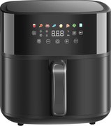 HOMCOM Frytkownica na gorące powietrze, Air Fryer, 8 programów, 8 litrów, ekran LED, Czarny