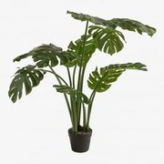 Sztuczna Roślina Dekoracyjna ↑120 Cm Monstera ↑120 Cm - Sklum