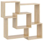 Skandynawska półka wisząca dąb sonoma G6-L26