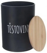 Orion Pojemnik blaszany na makaron Black