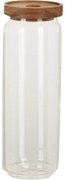 Pojemnik szklany z pokrywką akacjową 1300 ml, 1,7 l