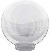 Zapasowy klosz do kinkietu PARK E27 pr. 20 cm pryzmatyczny