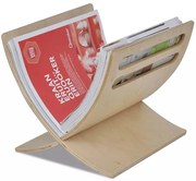 Drewniany stojak na gazety topola Z9-D72