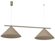 Lampa wisząca na lince CAPITAL 2xGX53/15W/230V taupe