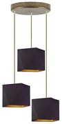 Lampa wisząca glamour nad stół - P6-D83