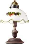 Kolarz 731.73.113 - Lampa stołowa NONNA 1xE14/60W/230V wino/truskawki