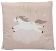 Poduszka dekoracyjna z jednorożcem, 40 x 40 cm