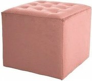 Pufa LORI VELVET antyczny róż