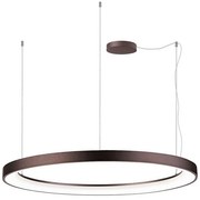 LED2 - LED Żyrandol ściemnialny na lince BELLA LED/80W/230V 3000K/4000K brązowe