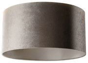 Abażur welurowy taupe 50/50/25