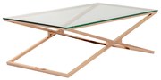 Ława Flavio rose gold 130x70x41cm