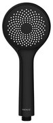 WENKO 24922100 - Głowica prysznicowa WATERSAVING SYSTEM 9,5 x 9,5 cm czarna