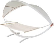 Hamak MCW-J47,  biały, kremowo-biały