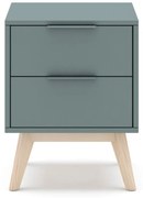 Szarozielona szafka nocna Pisco – Marckeric